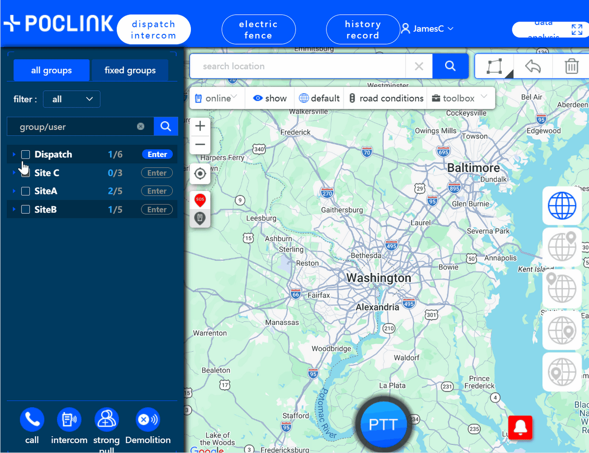 Web-Based PTT