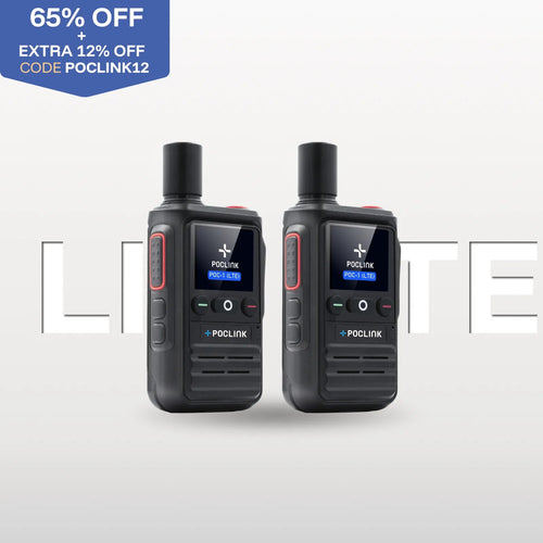 POC-1 Lite 4G Global Walkie Talkie - Poclink Radios