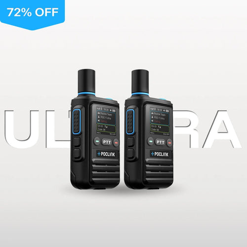 POC-1 Ultra 4G + Analog Global Walkie Talkie - Poclink Radios
